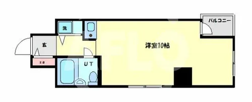 イトーピア高津Ⅱ【4階】の間取り