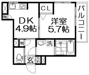Maison de luxe【2階】の間取り