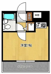 朝日プラザ博多II【2階】の間取り