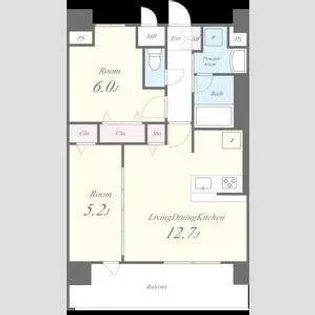 セイワパレス吹上公園【1003号室】の間取り