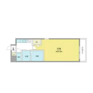 ボヌール津金【2階】の間取り