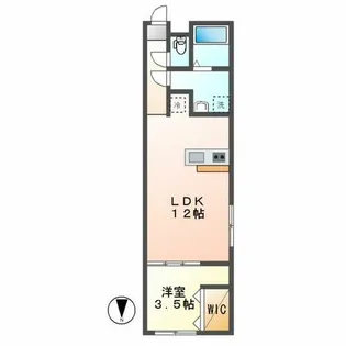 Amirl Premier ShinsakaeⅡ【5階】の間取り