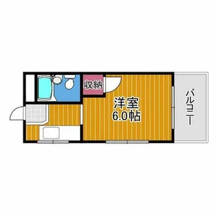 ファミリーハイツ【2階】の間取り