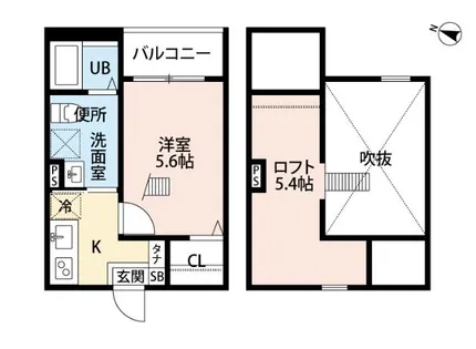 Richhill小幡【2階】の間取り