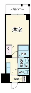フウキレジデンス関目【4階】の間取り