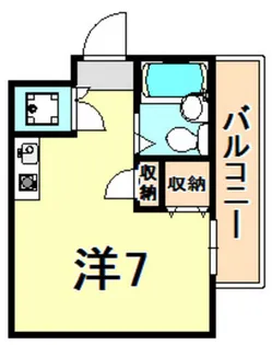 ロイヤルメゾン塚口8【4階】の間取り