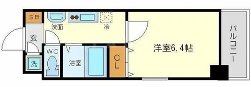 VIENTO VERDE【14階】の間取り