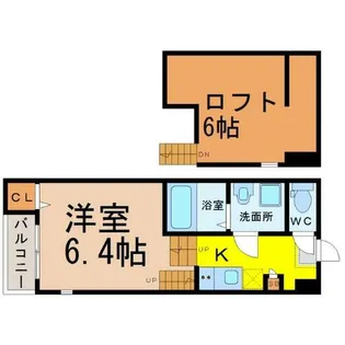 フルジュア本陣【1階】の間取り