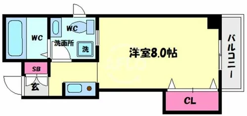 la・HAL【7階】の間取り