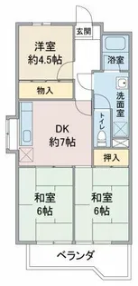 第3田中ビル【1101号室】の間取り