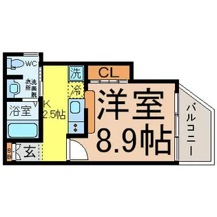 ISM金山【8階】の間取り