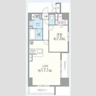 ラフィーネレジデンス【3階】の間取り