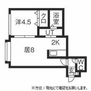 ファクター発寒【2階】の間取り