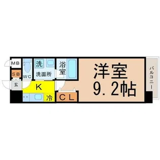 S-FORT名駅南五丁目【4階】の間取り