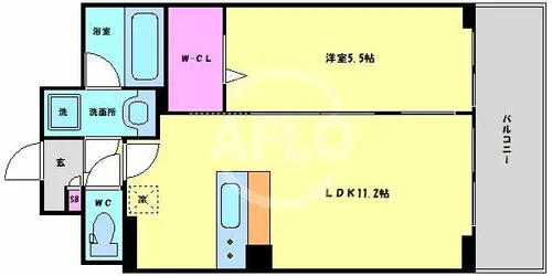 グランシャリオ【3階】の間取り