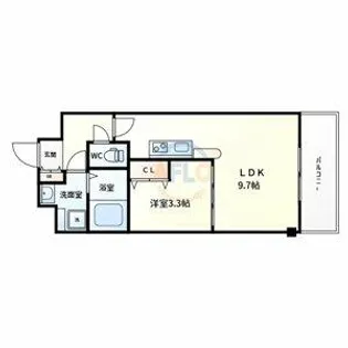 HCレジデンス【1階】の間取り