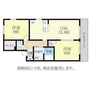 アトレヤマサ【203号室】の間取り