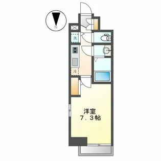 エスリード上前津セレーノ【4階】の間取り