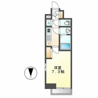 エスリード上前津セレーノ【4階】の間取り