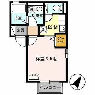 ポットマムⅡ【2階】の間取り