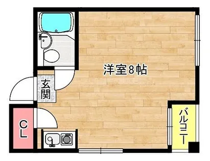 Lilac PartⅠ【202号室】の間取り