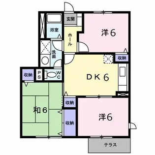CIEL 1【1階】の間取り