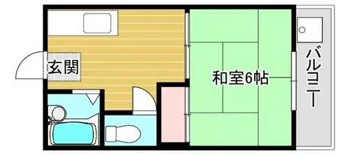 寿マンション【3階】の間取り