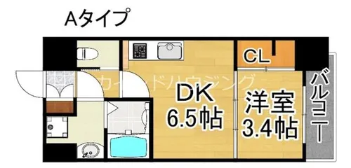 Avantio Grande【6階】の間取り