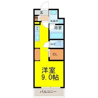 L’Allure【4階】の間取り