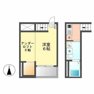 project円明【201号室】の間取り