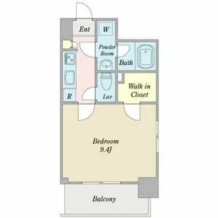 プロシード瑞穂【10階】の間取り