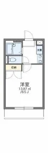 レオパレスWITH-A【2階】の間取り