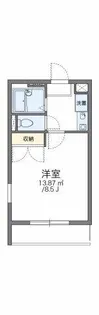 レオパレスWITH-A【3階】の間取り