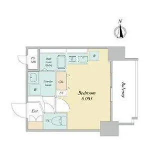 ArtizA金山【3階】の間取り