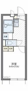 レオパレスヴァンベールⅢ【1階】の間取り
