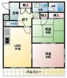 グレース犬山II【2階】の間取り