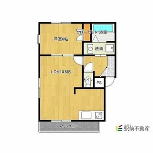 メゾンエトワール【302号室】の間取り