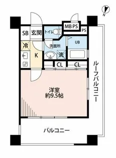 サヴォイテンジンクォーター【14階】の間取り