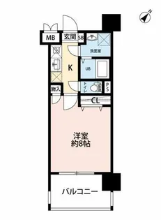 サヴォイラ・マリナ ドゥ ハカタ【10階】の間取り