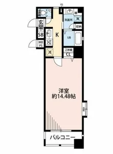 サヴォイジアトリウム【7階】の間取り