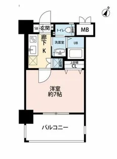 サヴォイ ル・カサブランカ【4階】の間取り