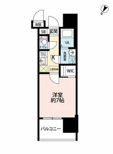 サヴォイグランデウォーターサイド【4階】の間取り