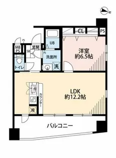 サヴォイマキシマイズ博多ステーション【14階】の間取り
