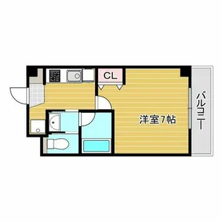 エール魚崎南【405号室】の間取り