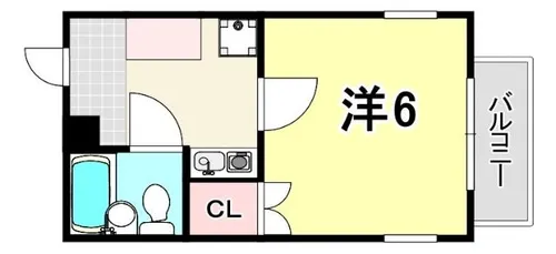 神戸リブプレイス深江南【1階】の間取り