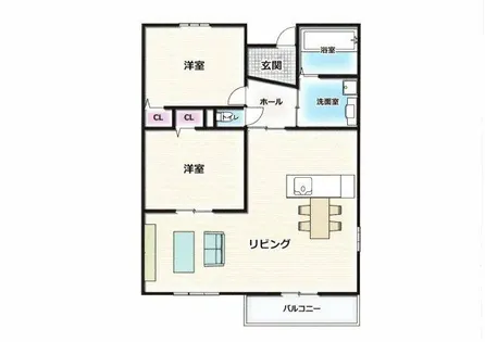 エトワールヴィル-R小阪本町レジデンス【2階】の間取り