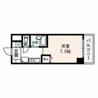 ハイウッズナガタ【2階】の間取り