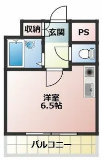 マンションスムス【8階】の間取り