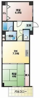 プロスペリテ【2階】の間取り