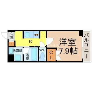 シティライフ今池南【3階】の間取り